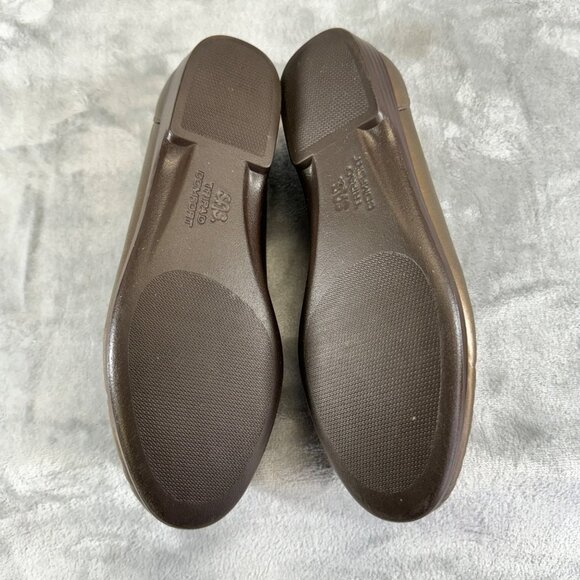 SAS womens shoes size 8M bronze all day comfort loafers slip on - Picture 6 of 16
